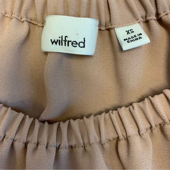 ARITZIA Wilfred blush pink Eleanora blouse Sz XS - Picture 8 of 11